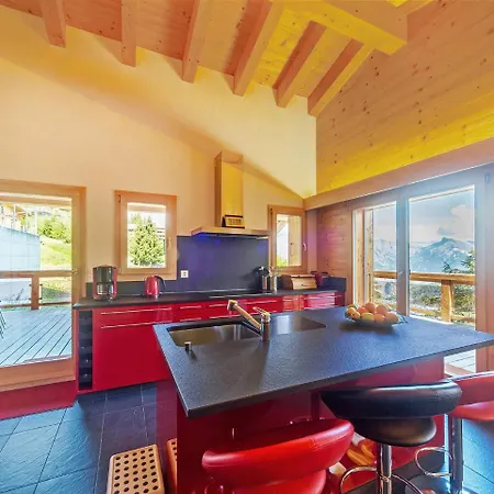 Grand Chalet With Jacuzzi On Slopes In Riddes